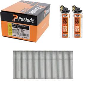 Paslode S/Steel Straight Brads 50mm (Box 2000)