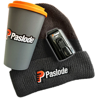 Paslode Free Battery & Merch Offer