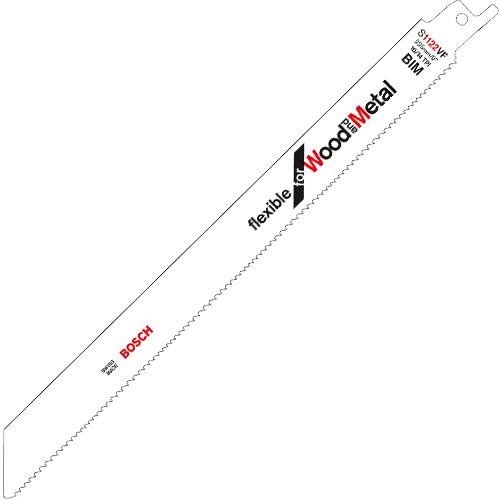 Bosch S1122VF Sabre Saw Blade Wood+Nails (5pk)