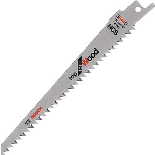 Bosch S644D Sabre Saw Blade Wood (5pk)