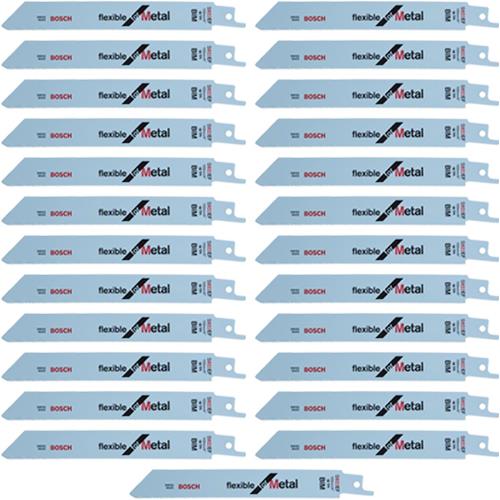 Bosch S922EF 'Flexible for Metal' Sabre Saw Blades (25pk)