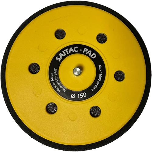 Sait 150mm 5/16"-M8 Hook & Loop Sanding Pad