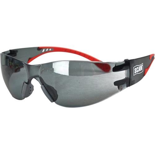 Scan Flexi Wrap-Around Safety Spectacles (Smoke)