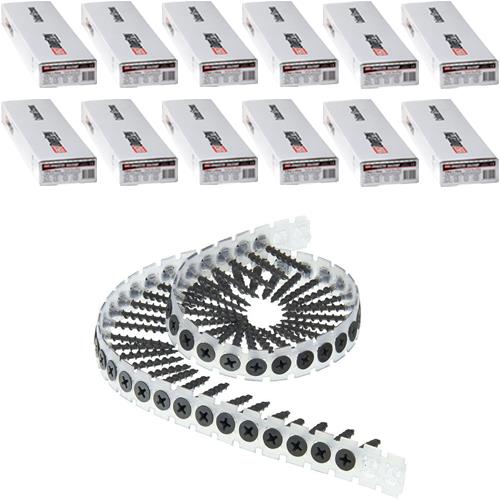*12 PACK DEAL* Senco 35mm Drywall to Wood Collated Screws (12x 1000pk)