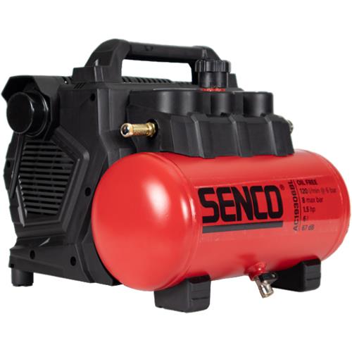 Senco AC19306BL 6l 8bar 120l/m Portable Air Compressor (1 Outlet)