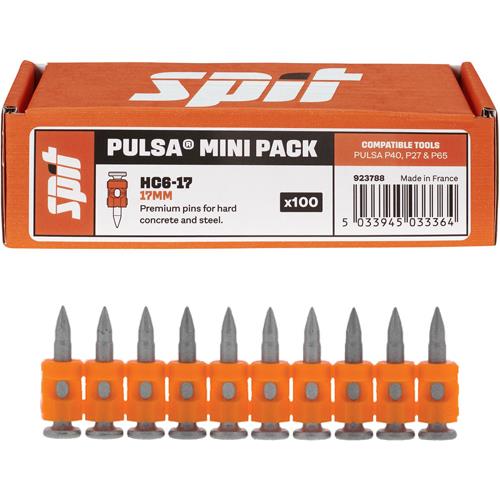 Spit 17mm Collated Premium Concrete & Steel Pins (100pk)