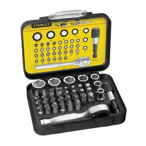 Stanley 1/4" Bit & Socket Set (39pcs)