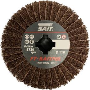 Sait 120G Non-woven Flap Wheel 110x100mm