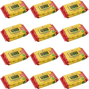 *12 PACK DEAL* Sika Biodegradable Wonder Wipes 60pk