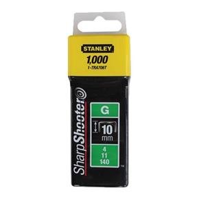 Stanley 10mm G-type Staples (1000pk)