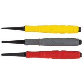 Stanley DynaGrip 3pc Nail Punch Set