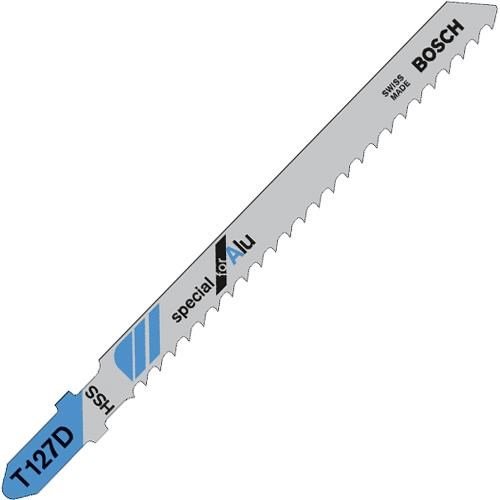 Bosch T127D Jigsaw Blade for Alu (5pk)