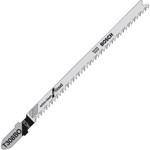 Bosch T308BO Jigsaw Blade for Wood (5pk)