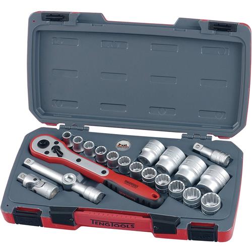 Teng 1/2" Socket Set (21pcs)