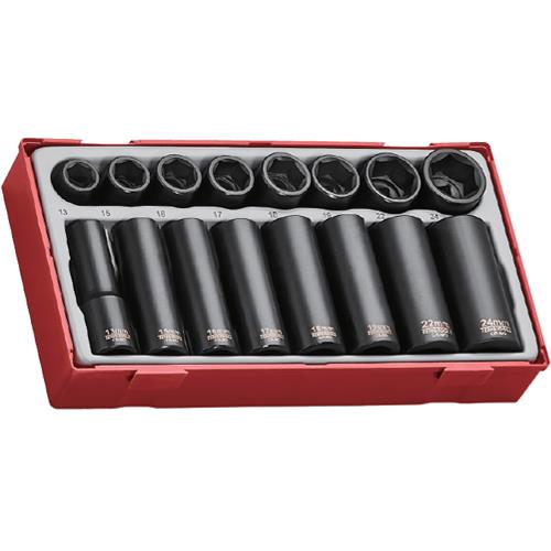 Teng 1/2" Impact Socket Set (16pcs)