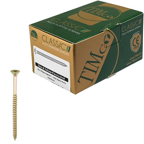 TIMco Classic Multi-purpose Screws 5x80mm (Box 200)