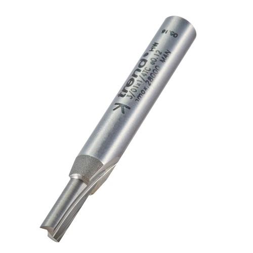 Trend 3/01X1/4TC Pro 2Flute TCT Straight 4mm Router Bit 1/4" Shank