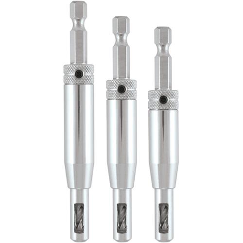 Trend Hinge & Lock Faceplate Drill Bit Guide Set (3pcs)