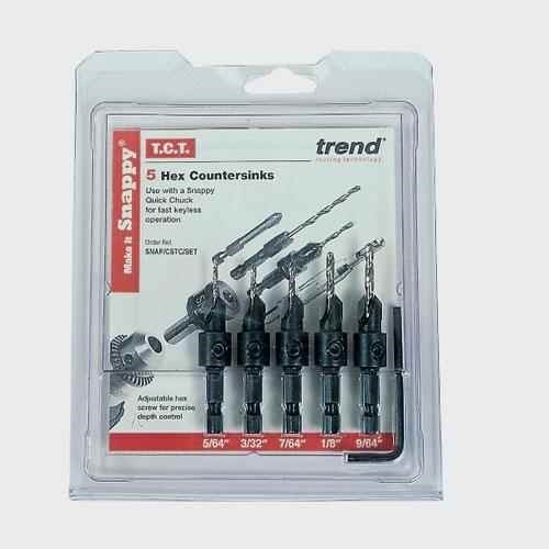 Trend Snappy SNAP/CSTC/SET Countersink Set (5pc)