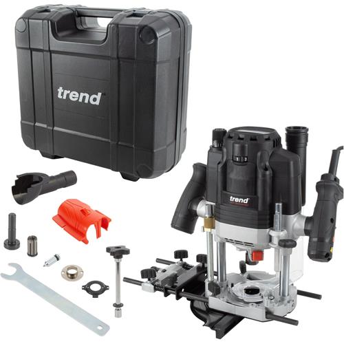 Trend T8 1/2" 2200W 80mm Plunge Router
