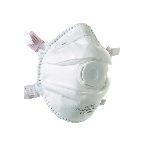 Disposable Valved FFP3 Respirator (5pk) APF 10, EN 1492001 FFP3 NR