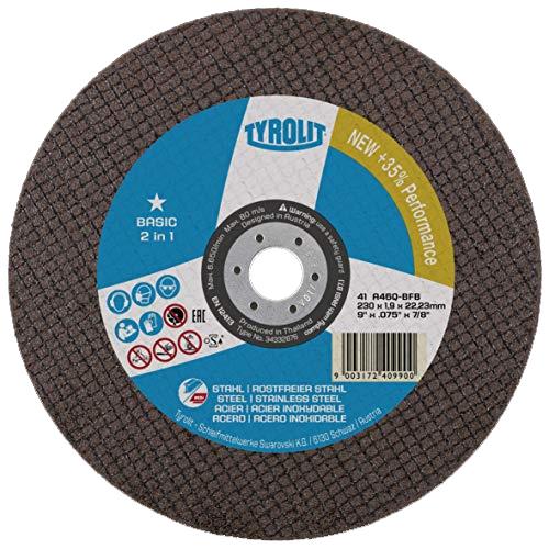 Tyrolit Flat Metal Cutting Disc 230x22.23mm
