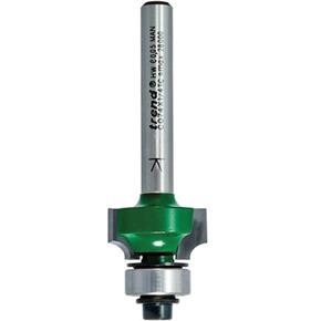 Trend 3/8x1/8&quot; Rounding Over Router Bit (1/4&quot; Shank)