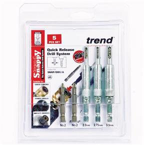Trend Snappy Countersink Drill Bit Guide Set (5pcs)