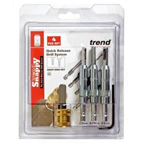 Trend Snappy Hinge Drill Bit Guide Set (4pcs)