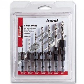 Trend Snappy SNAP/D/SET/2 HSS Drill Bit Set (7pcs)