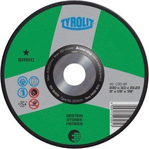 Tyrolit 223031 DPC Stone Cutting Disc 230x3x22.23mm