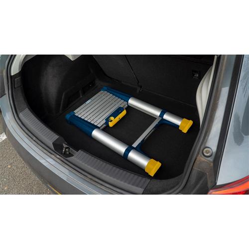 Werner 2.9m Soft-close Telescopic Ladder