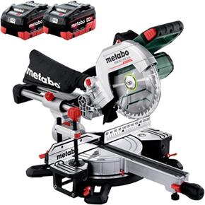 Metabo KGS18LTXBL216 18V 216mm Mitre Saw (2x 8Ah)